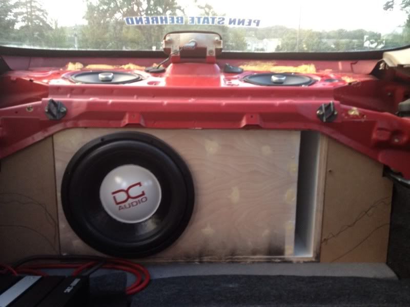 how to make a trunk wall Subwoofers / Enclosures Steve Meade Designs